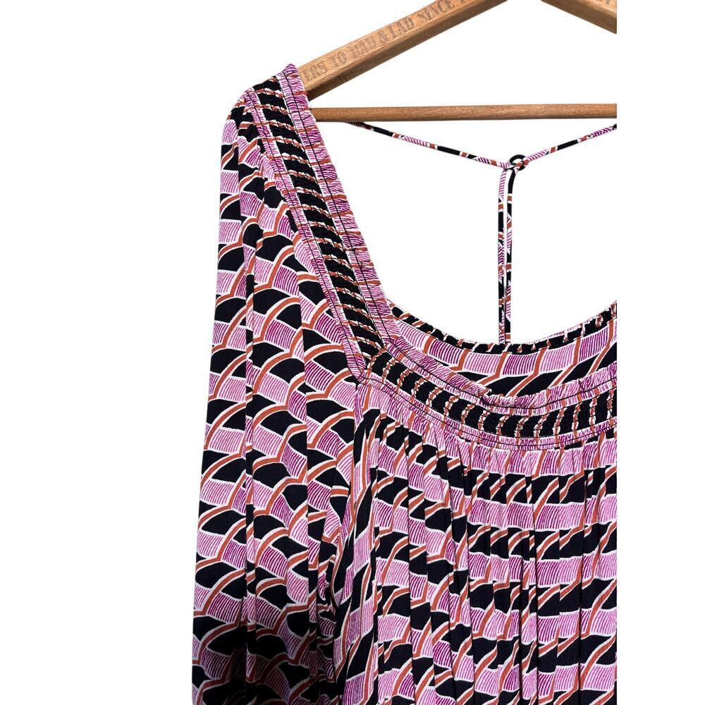 Maeve Anthropologie Geometric Graphic Pattern Dress - Picture 6 of 8